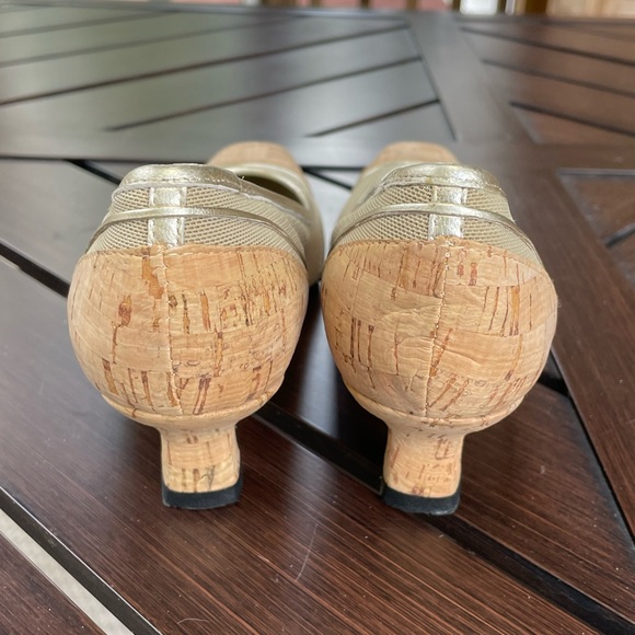 Vaneli cork and fabric heels - Picture 9 of 9